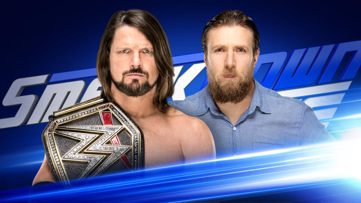 Just announced: WWE Champion AJ Styles will battle Daniel Bryan in ...