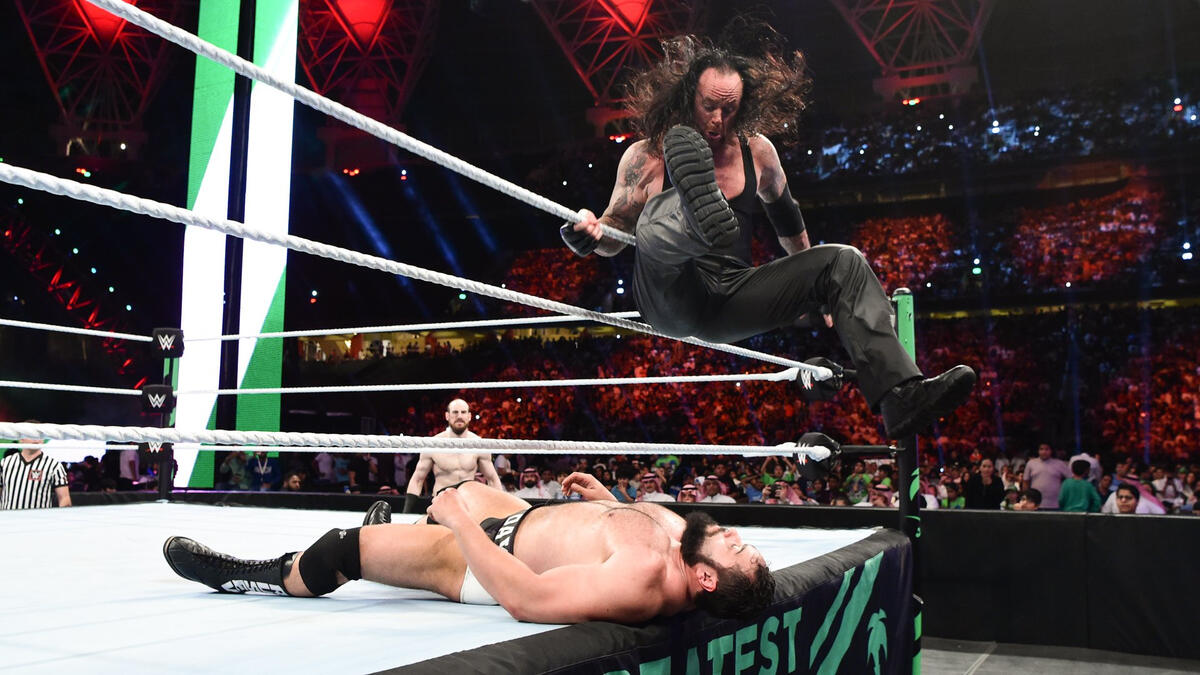 The Undertaker Vs Rusev Casket Match Photos Wwe