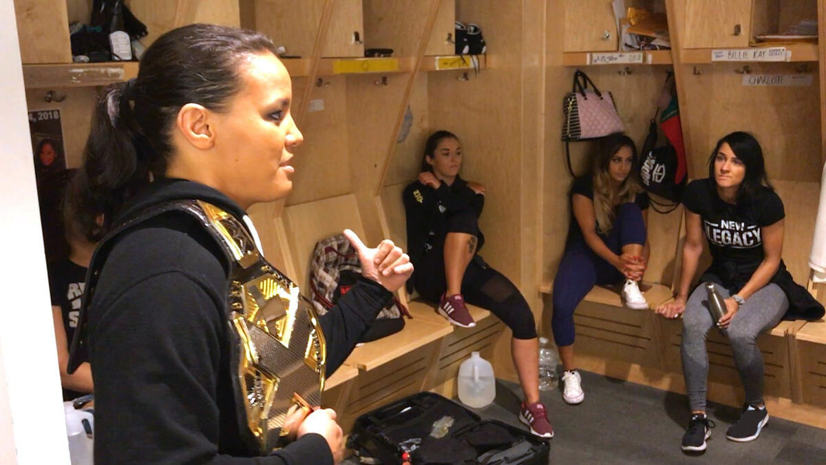 Shayna Baszler Told The Nxt Women S Locker Room To Get In