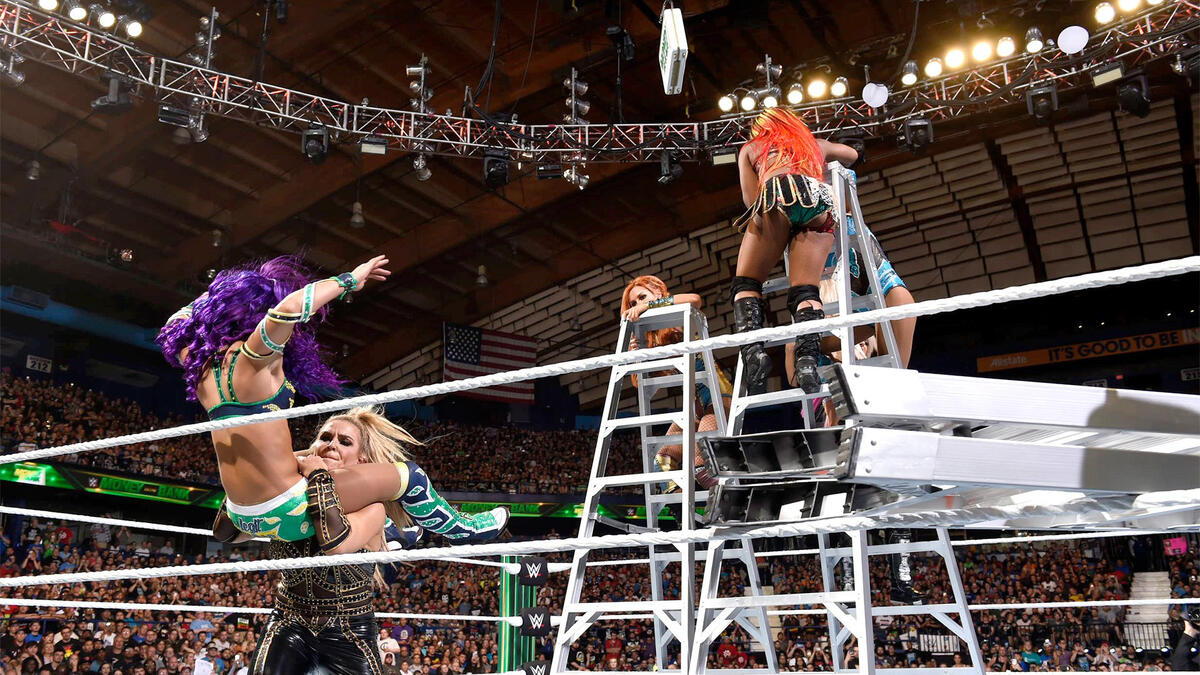 Alexa Bliss won the Women’s Money in the Bank Ladder Match WWE