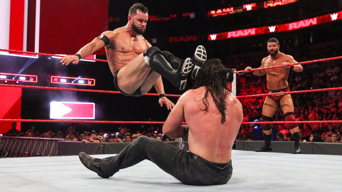 Finn Bálor & Bobby Roode vs. Constable Baron Corbin & Elias: photos | WWE