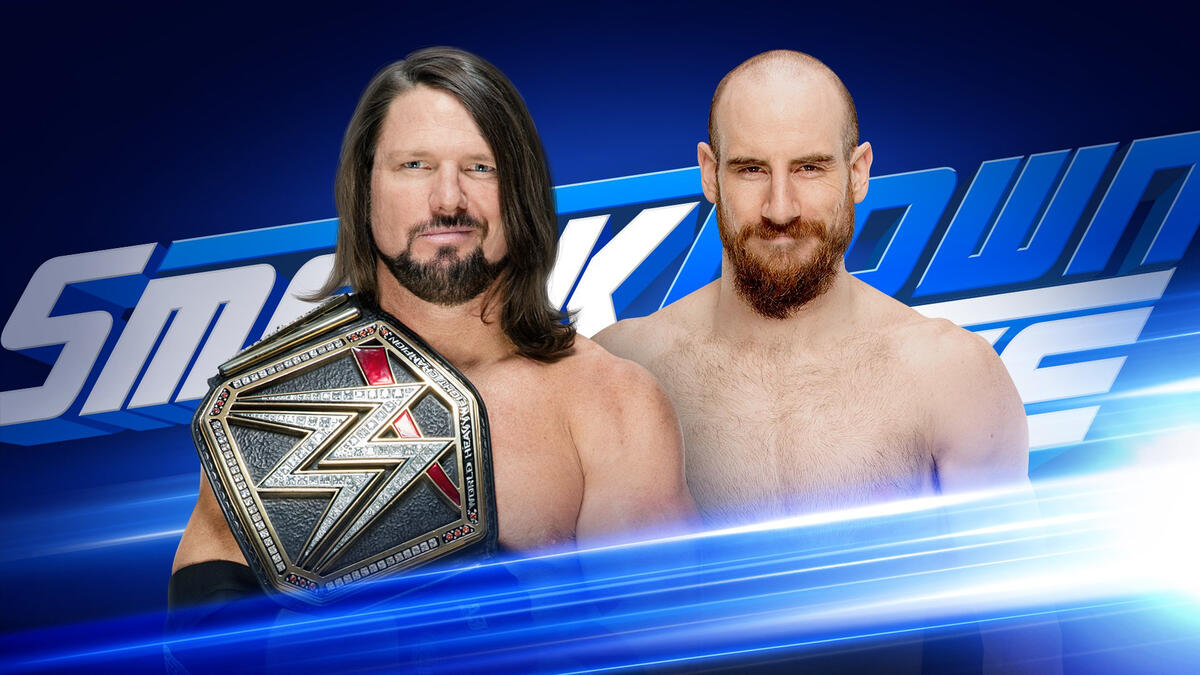 AJ Styles takes on Aiden English | WWE