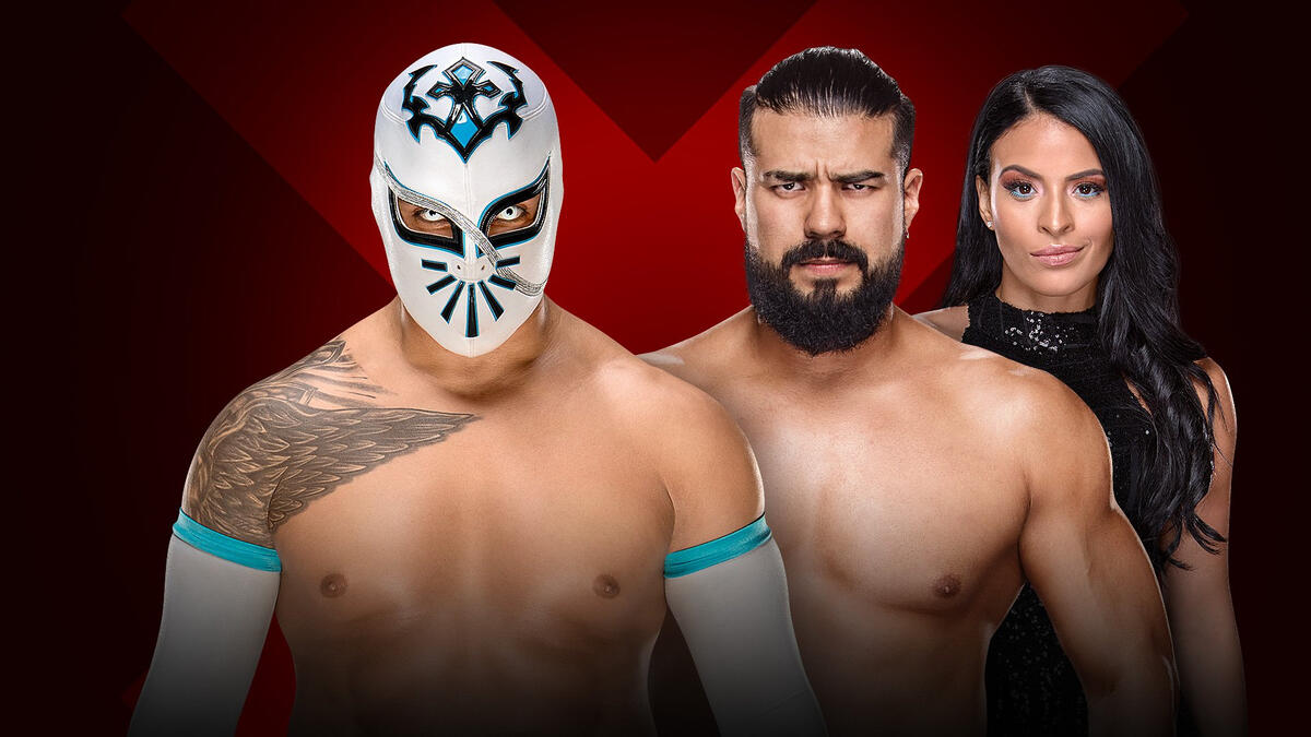 Sin Cara vs. Andrade “Cien” Almas (Kickoff Match) | WWE