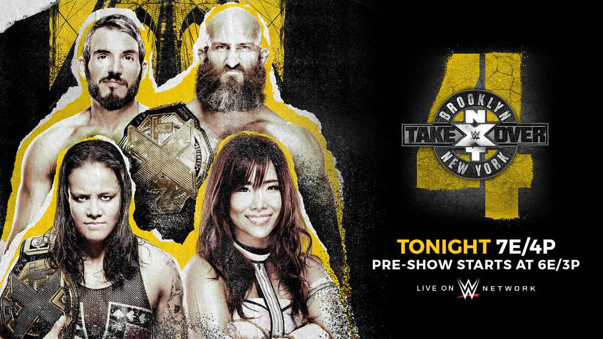 NXT TakeOver: Brooklyn IV match card, previews, start time and more | WWE