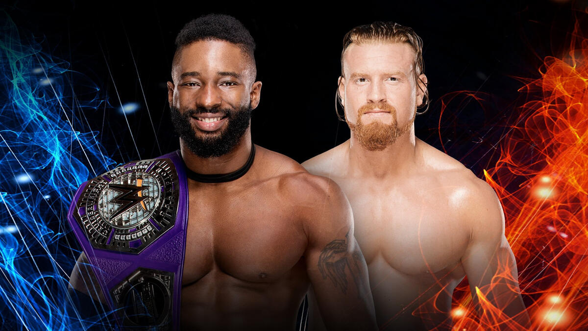 Image result for Cedric Alexander v. Buddy Murphy for the WWE Cruiserweight Championship