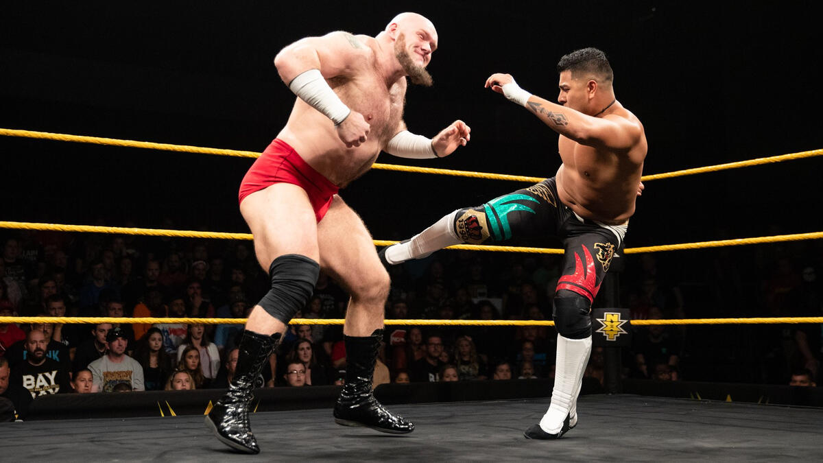 Lars Sullivan def. Raul Mendoza  WWE