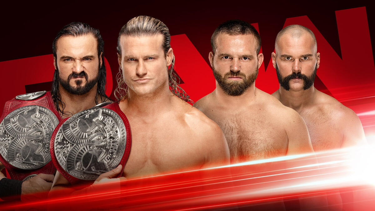 Dolph Ziggler & Drew McIntyre vs. The Revival in a Raw Tag ...