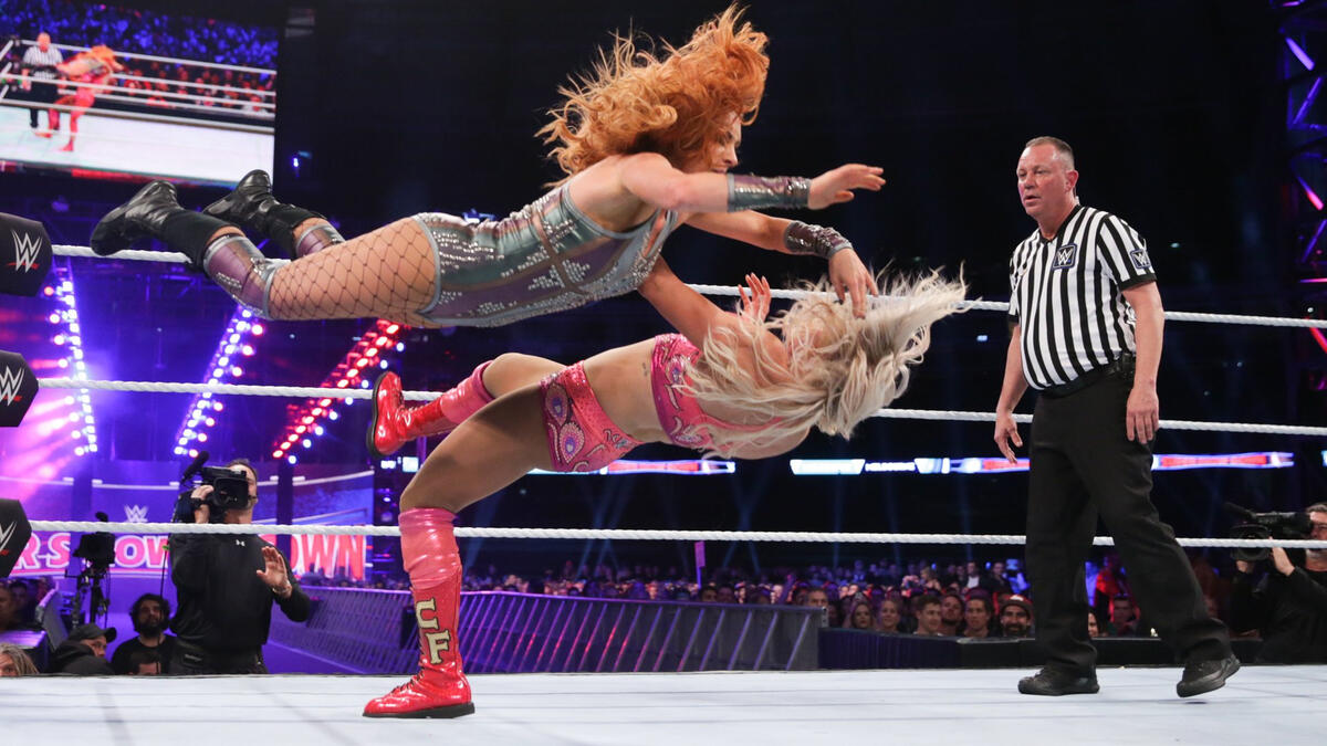 Charlotte Flair Def. Smackdown Women’s Champion Becky Lynch Via 