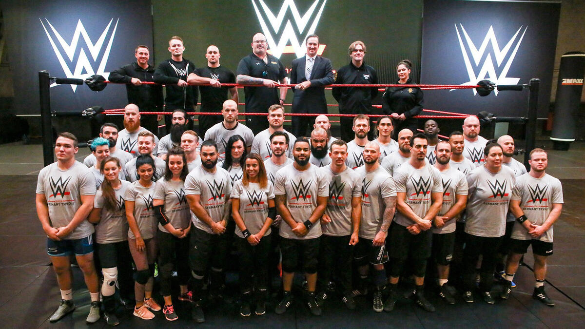 WWE holds its first tryout in Germany photos WWE