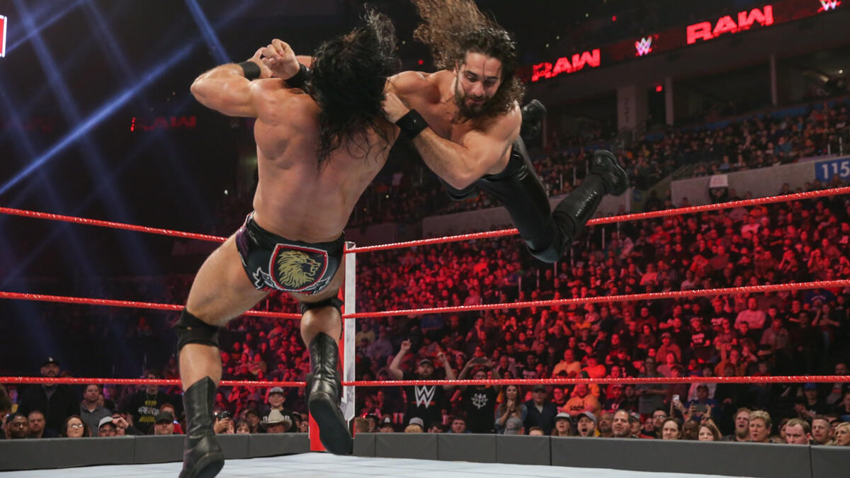 Seth Rollins Vs Drew Mcintyre Photos Wwe 9097