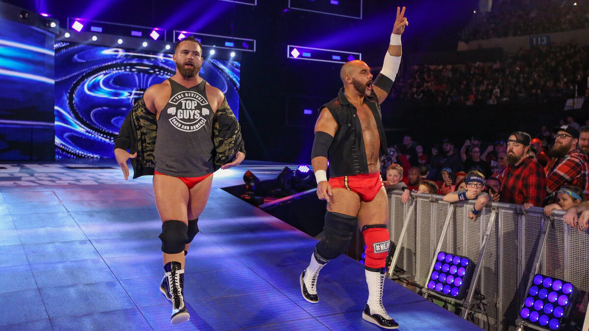 Bobby Roode & Chad Gable vs. The Revival – Raw Tag Team Championship ...