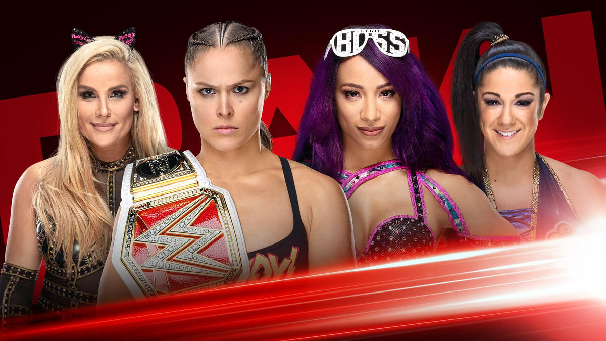 Ronda Rousey & Natalya to square off against Sasha Banks & Bayley ...