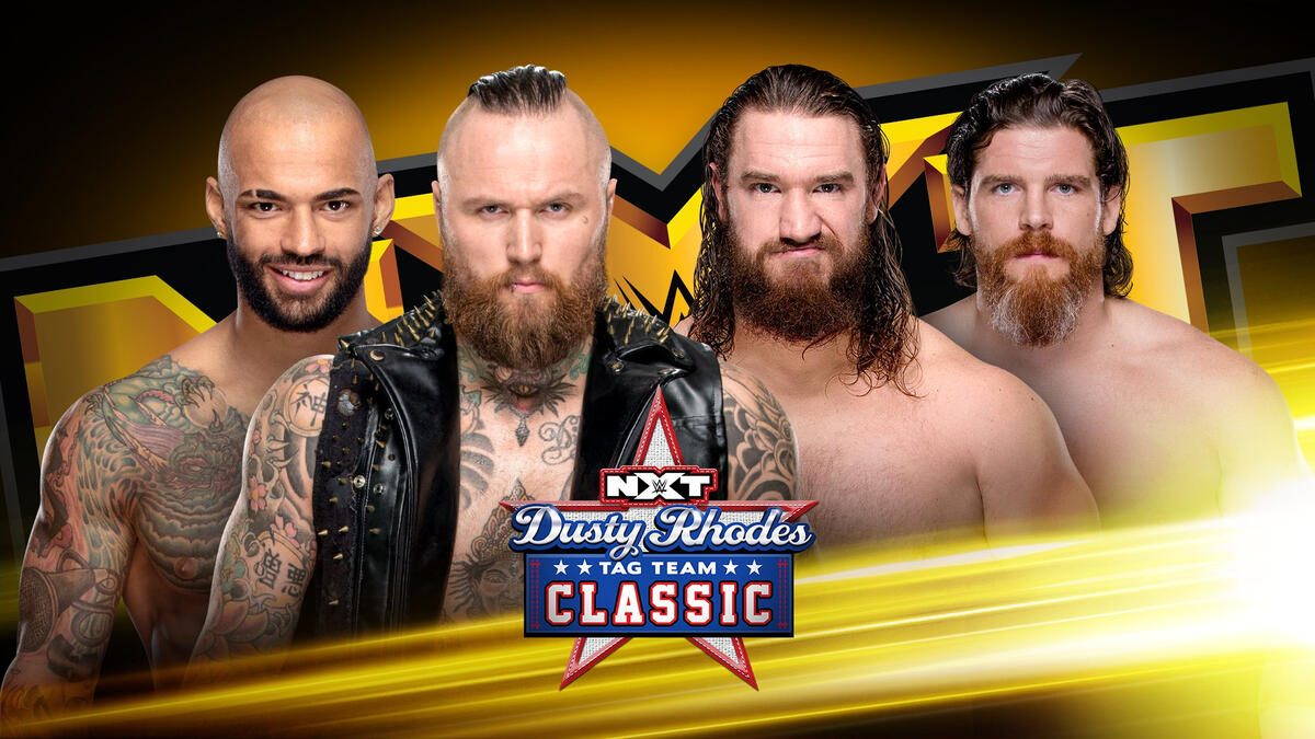 Aleister Black & Ricochet meet The Forgotten Sons in Dusty Classic ...