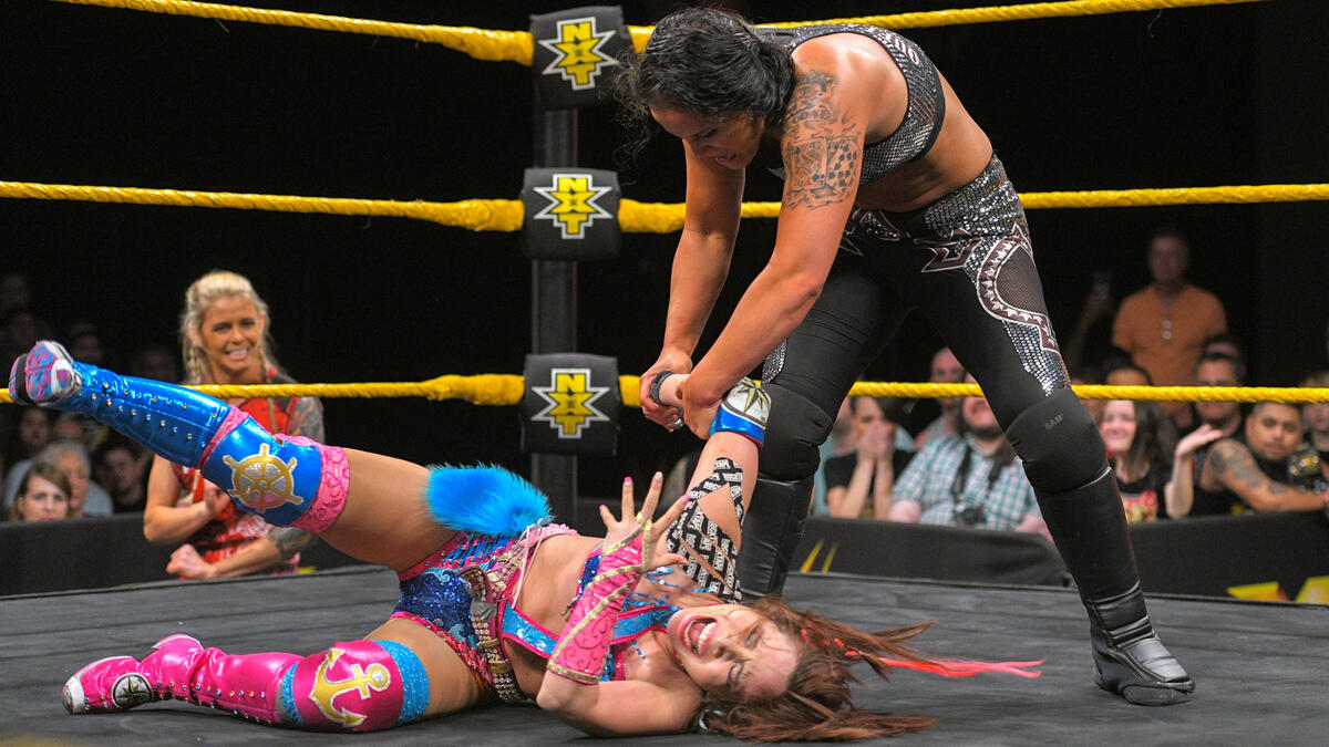 NXT Women’s Champion Shayna Baszler def. Kairi Sane via Disqualification  WWE