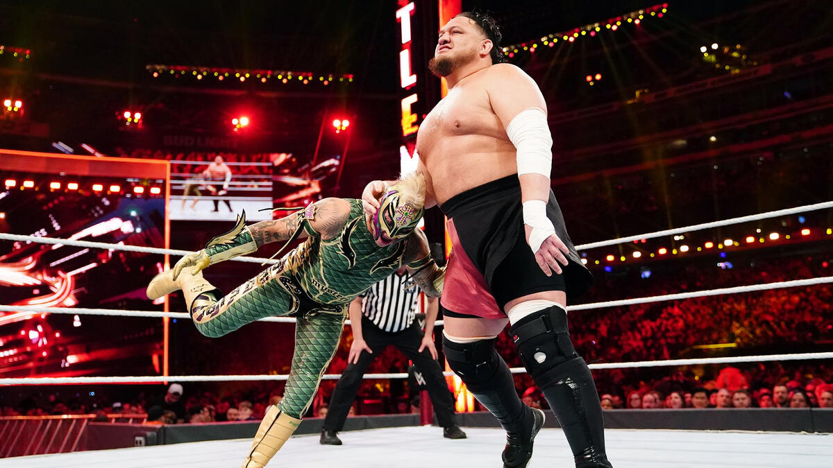 United States Champion Samoa Joe def. Rey Mysterio | WWE