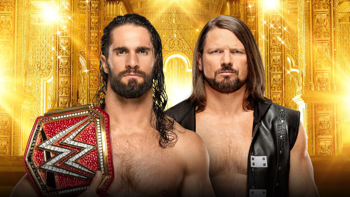 Universal Champion Seth Rollins Vs Aj Styles Wwe