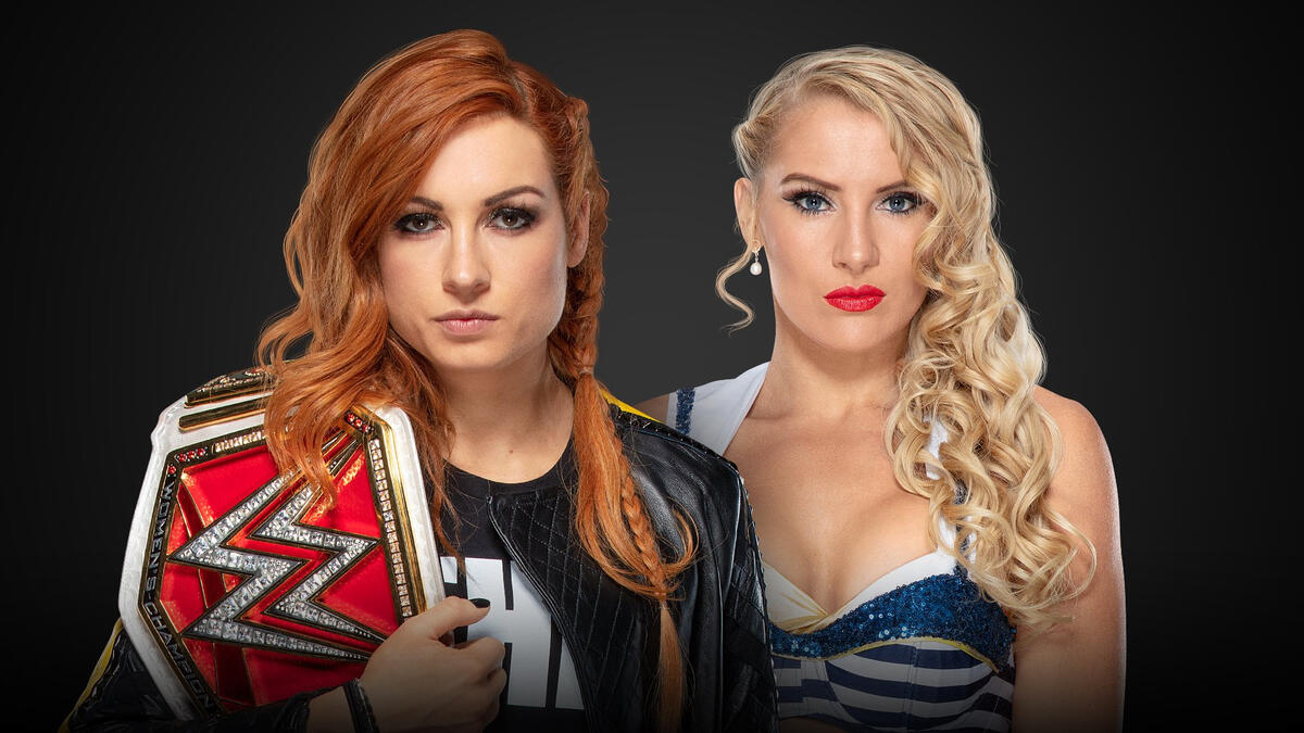 Raw Women’s Champion Becky Lynch Vs Lacey Evans Wwe