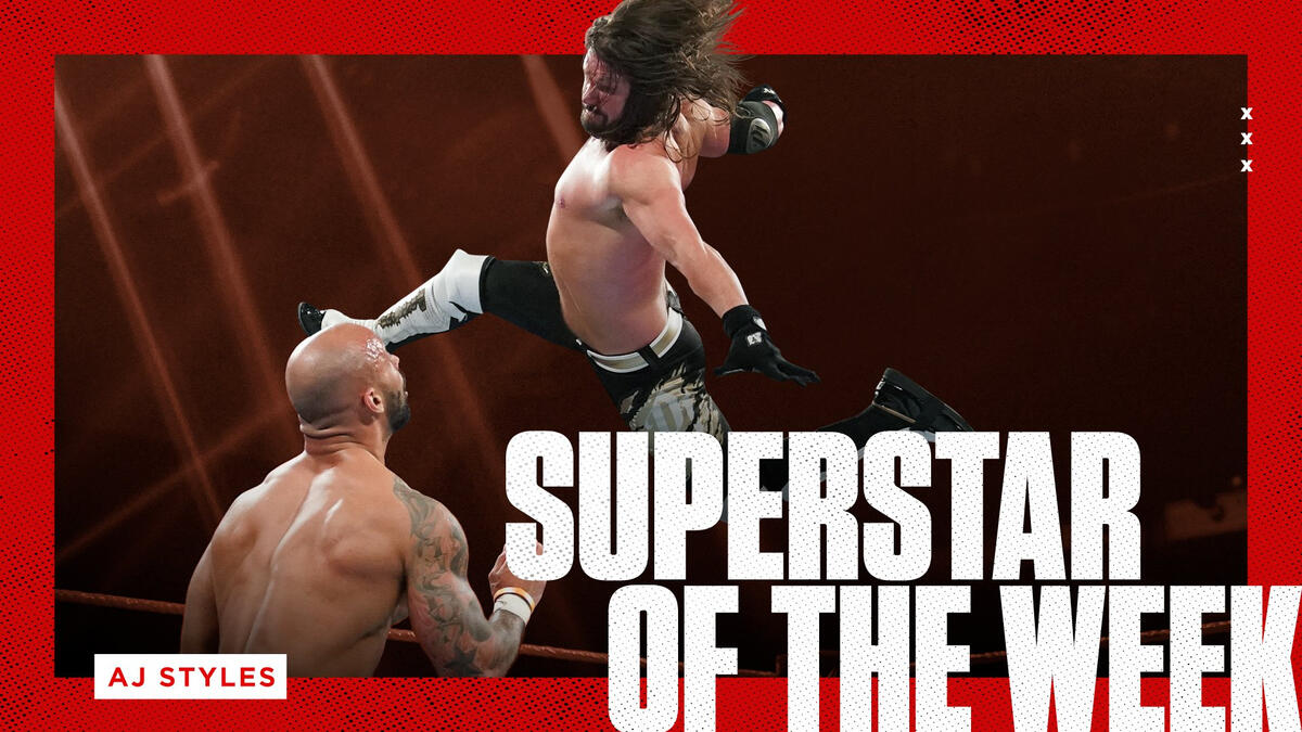 AJ Styles named Superstar of the Week | WWE