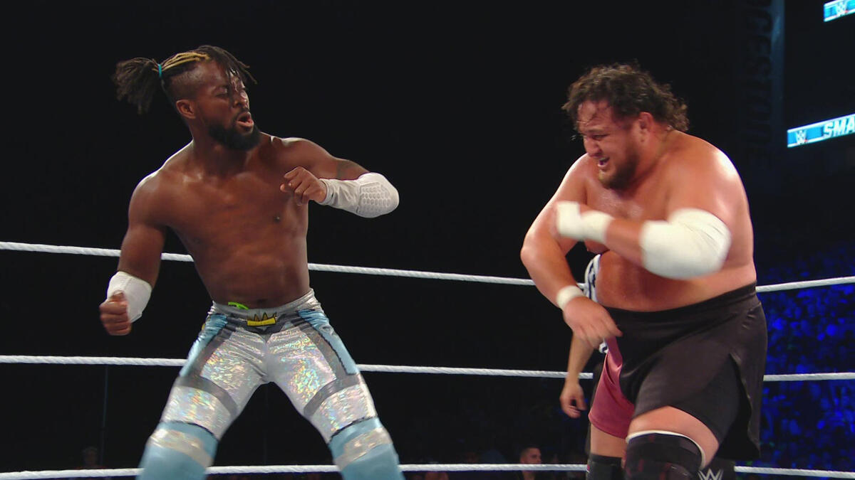 Kofi Kingston triumphed over Dolph Ziggler and Samoa Joe in a