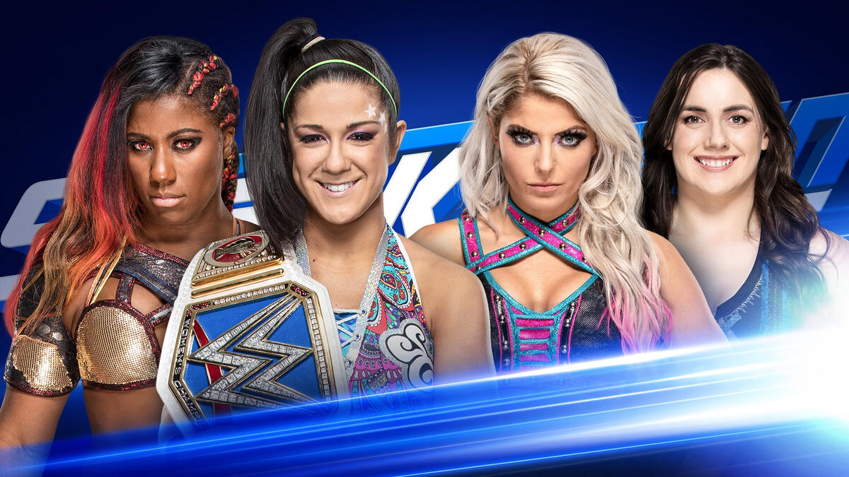 SmackDown Women’s Champion Bayley & Ember Moon vs. Alexa Bliss & Nikki ...