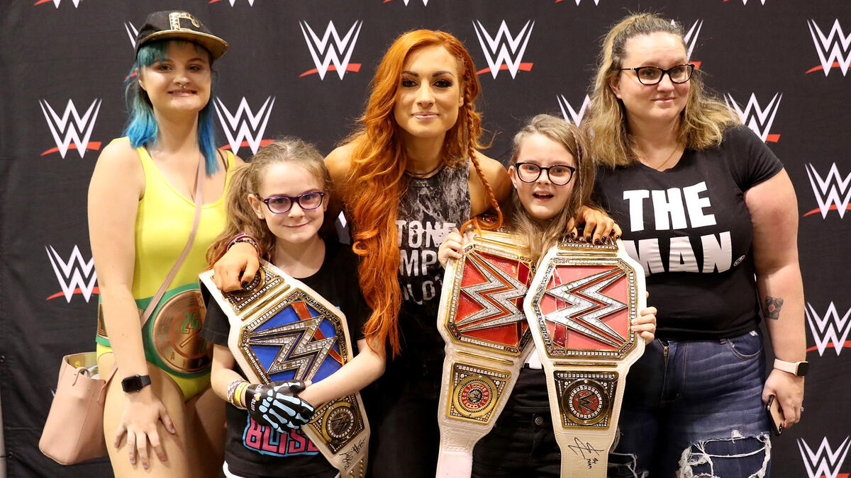 Superstars greet the WWE Universe at SummerSlam Meet & Greets in