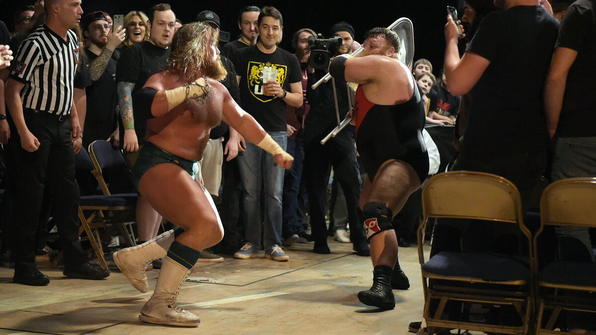 Dave Mastiff Vs Joe Coffey Last Match Standing Match Photos Wwe