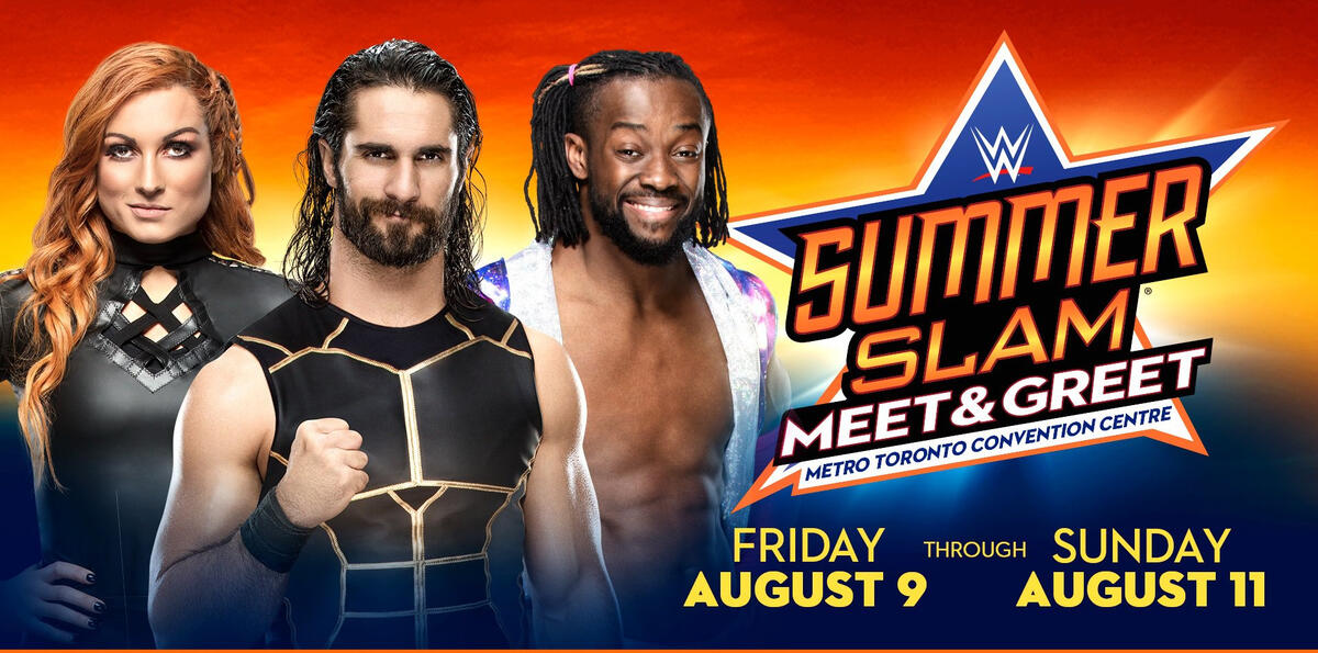 Things to know before you attend SummerSlam Meet & Greet WWE