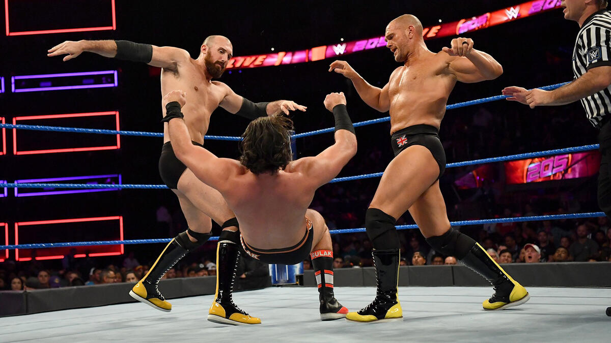 Oney Lorcan & Danny Burch def. Drew Gulak & Tony Nese | WWE