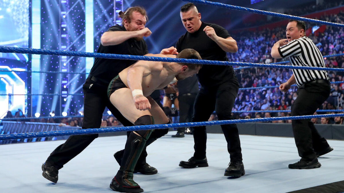 King Corbin intervenes in battle of Daniel Bryan and The Miz: photos | WWE