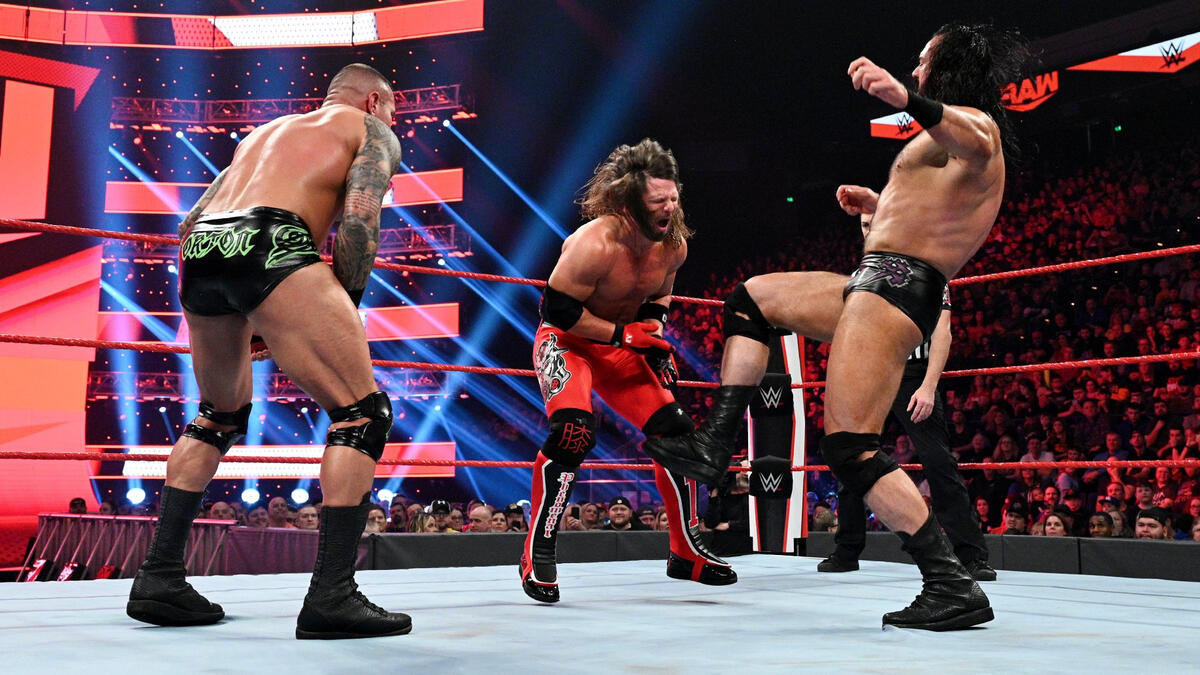 Randy Orton Vs. Drew Mcintyre Vs. Aj Styles: Photos 