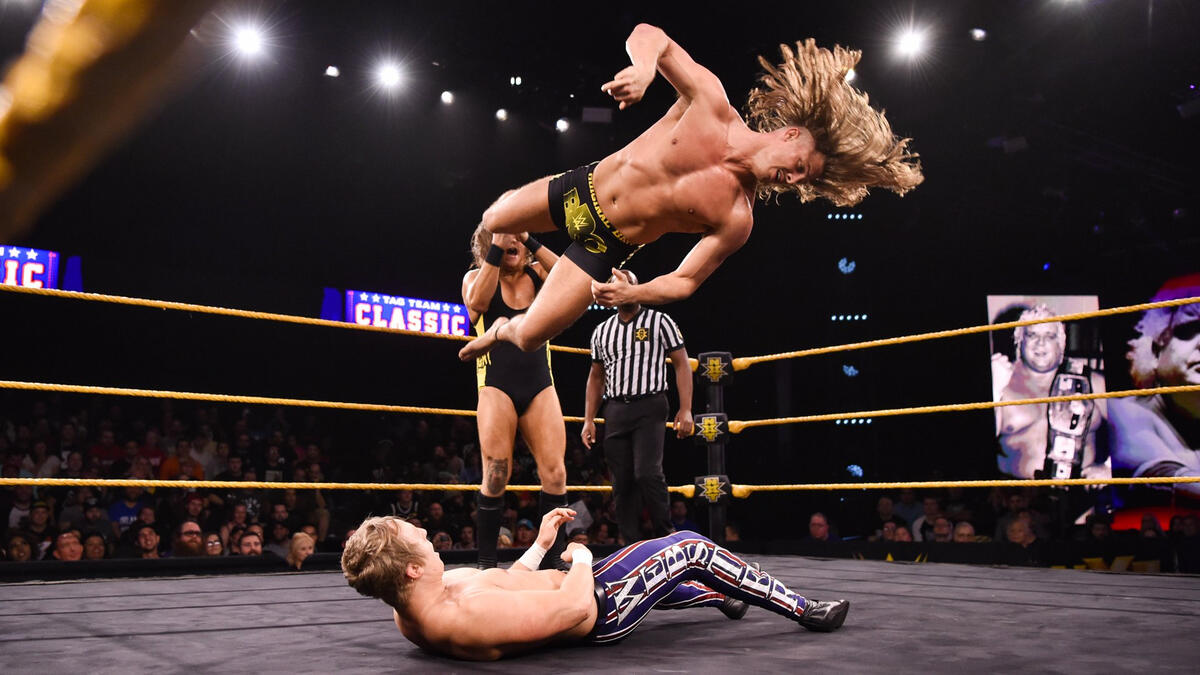 The BroserWeights def. Mark Andrews & Flash Morgan Webster in the first round of The Dusty Classic | WWE