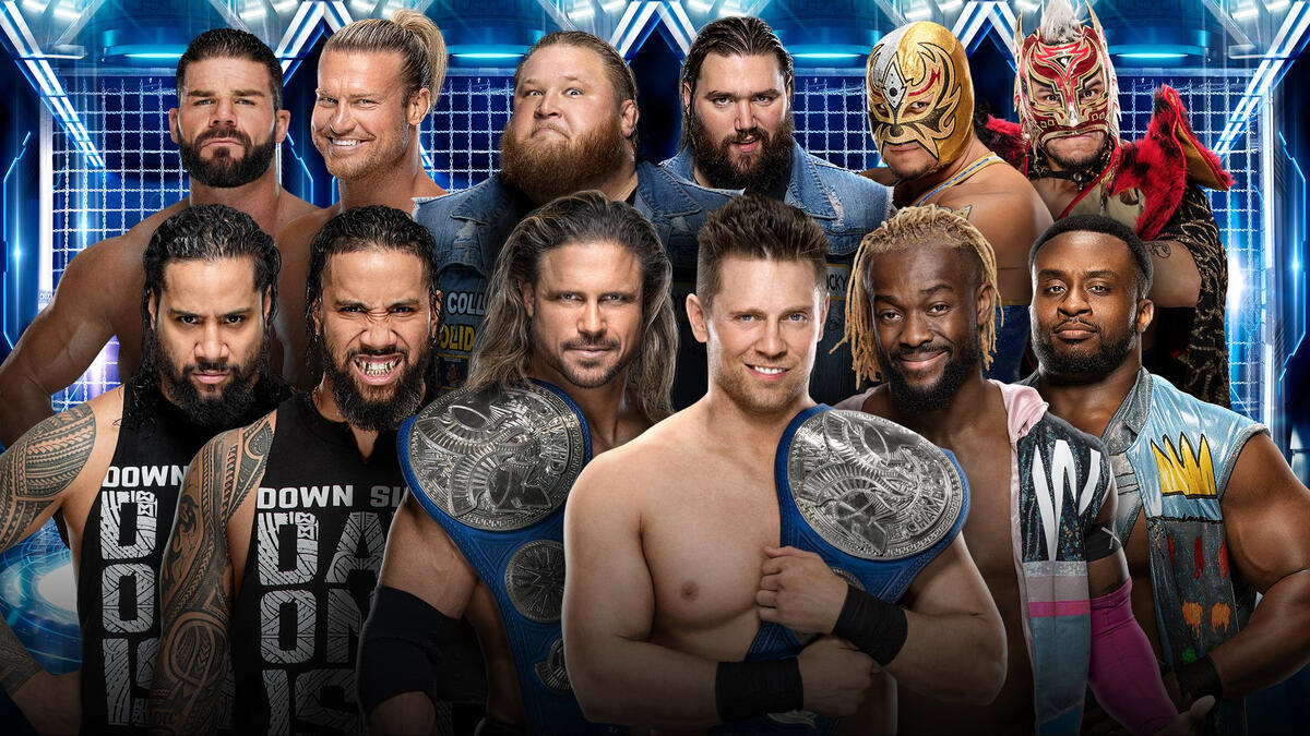 SmackDown Tag Team Championship Elimination Chamber Match WWE