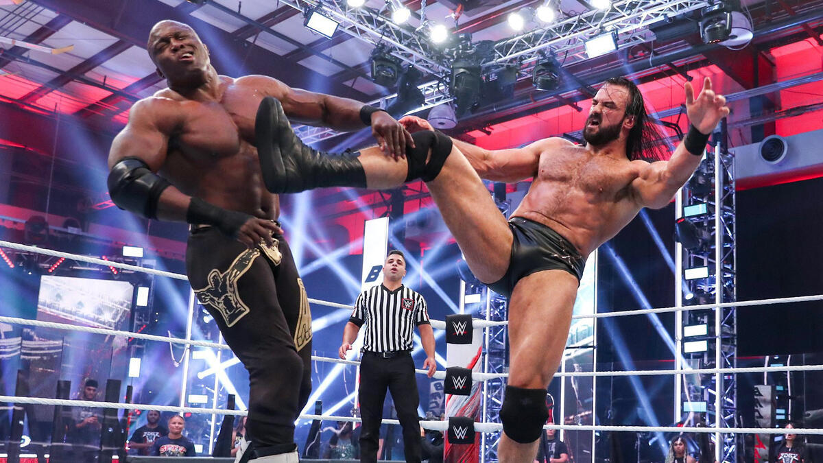 Drew Mcintyre Vs Bobby Lashley Wwe Championship Match Photos Wwe