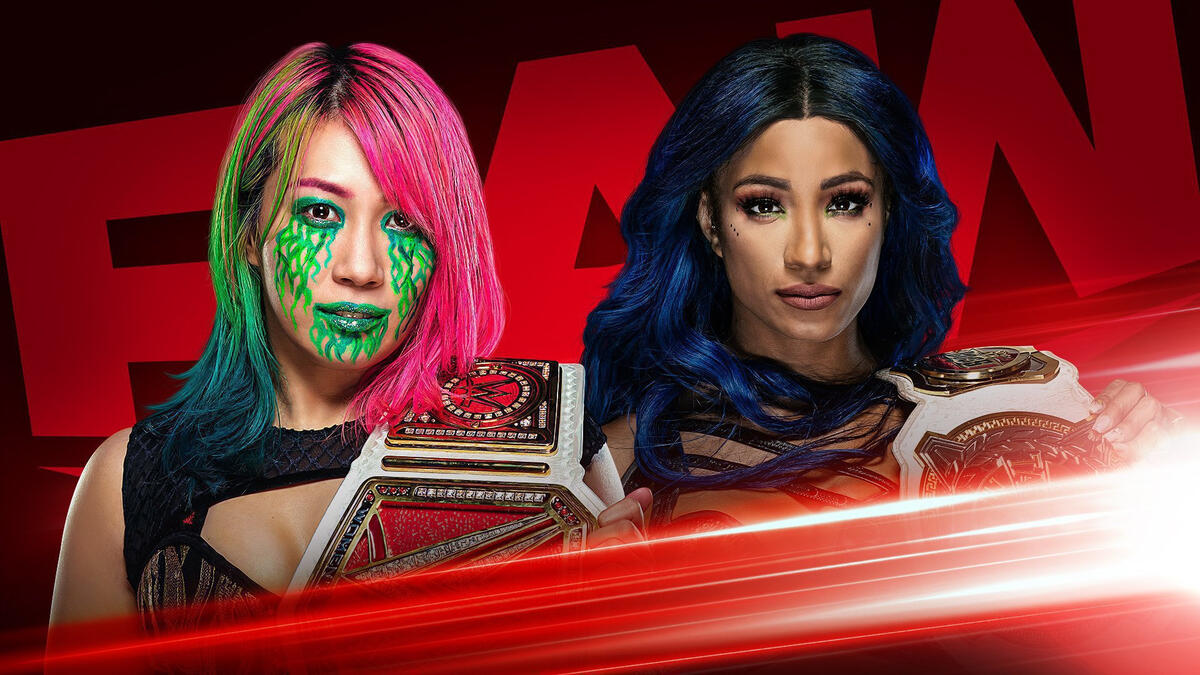 Asuka and Sasha Banks collide for the Raw Women’s Championship this ...