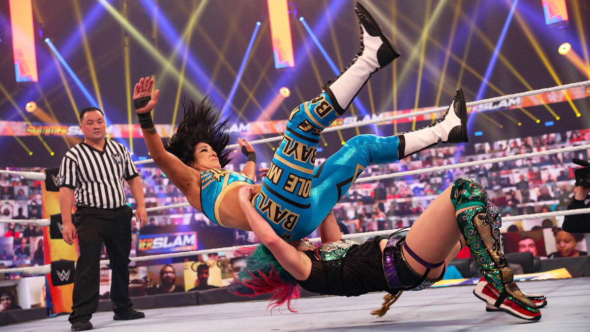 Bayley Vs Asuka Smackdown Womens Championship Match Photos Wwe 