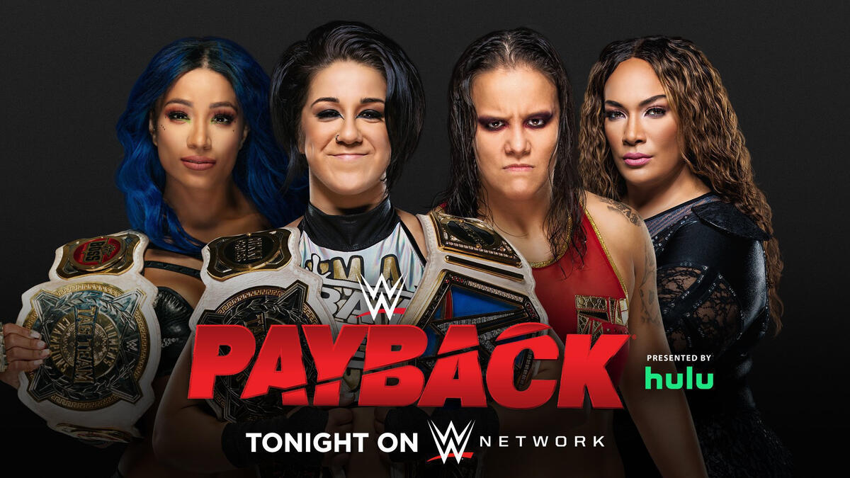 WWE Women’s Tag Team Champions Bayley & Sasha Banks vs. Shayna Baszler ...