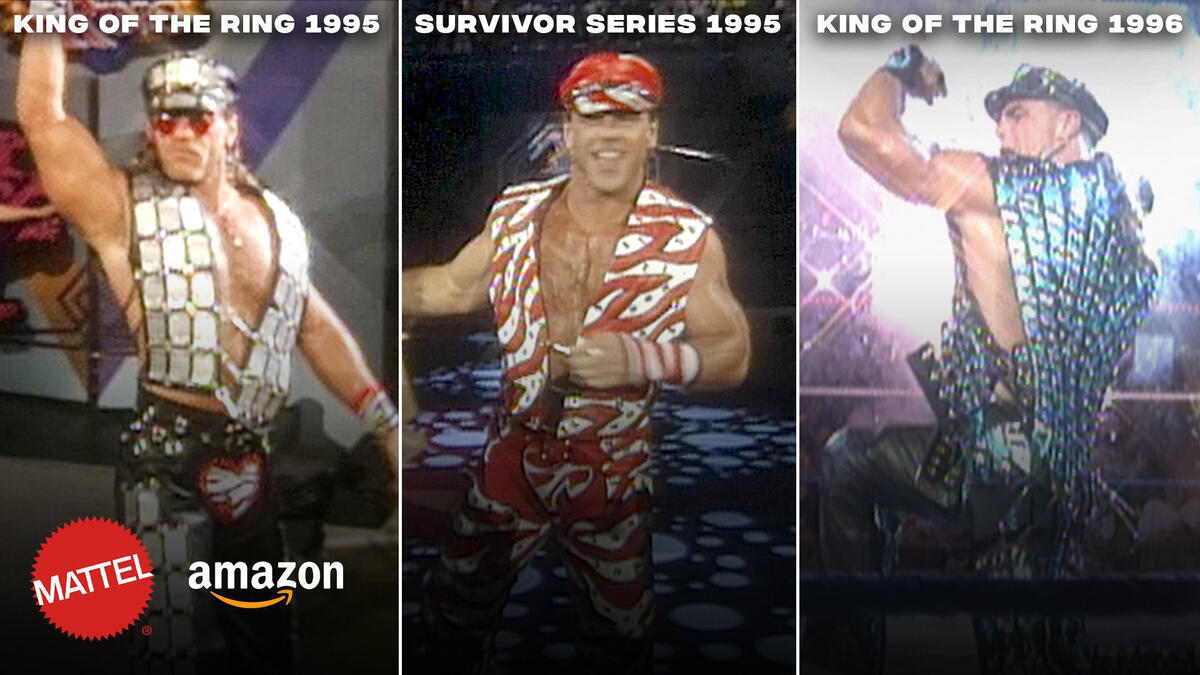 WWE Shawn Michaels Ultimate Edition MATTEL