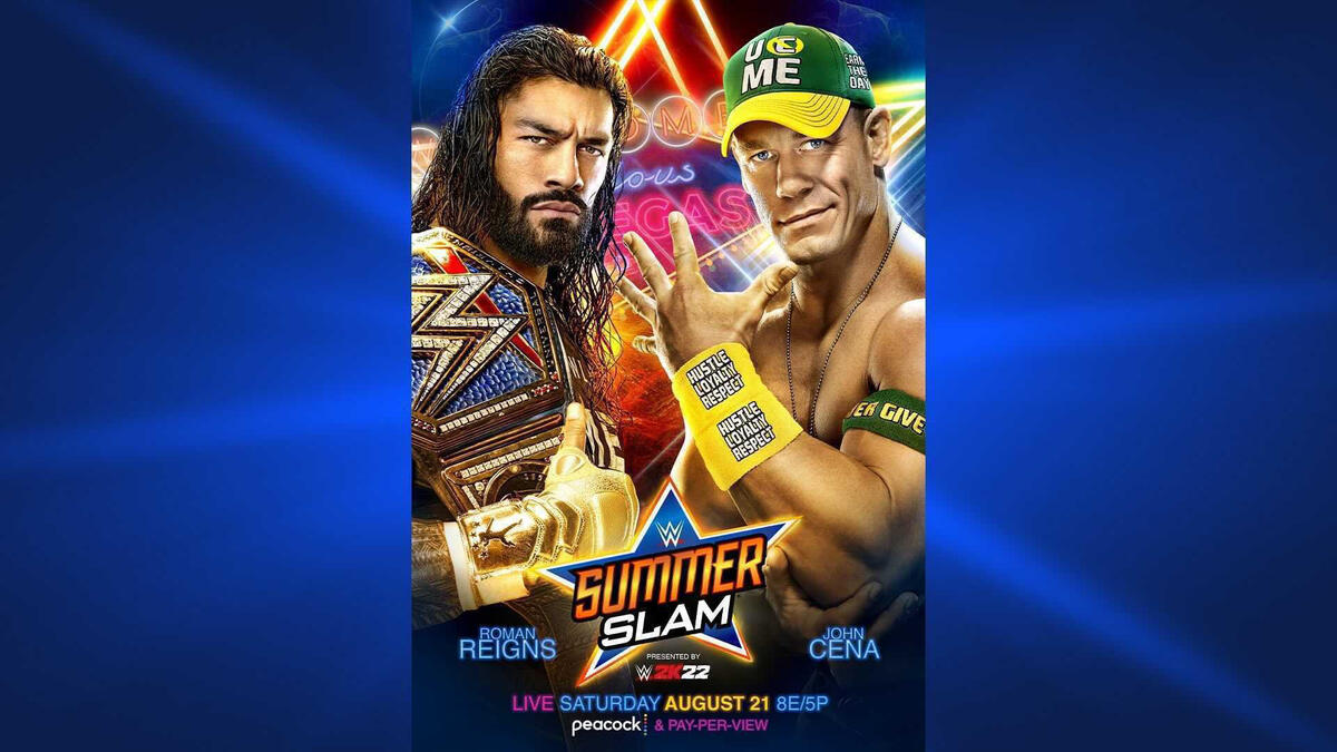 Check out the official poster for SummerSlam! WWE