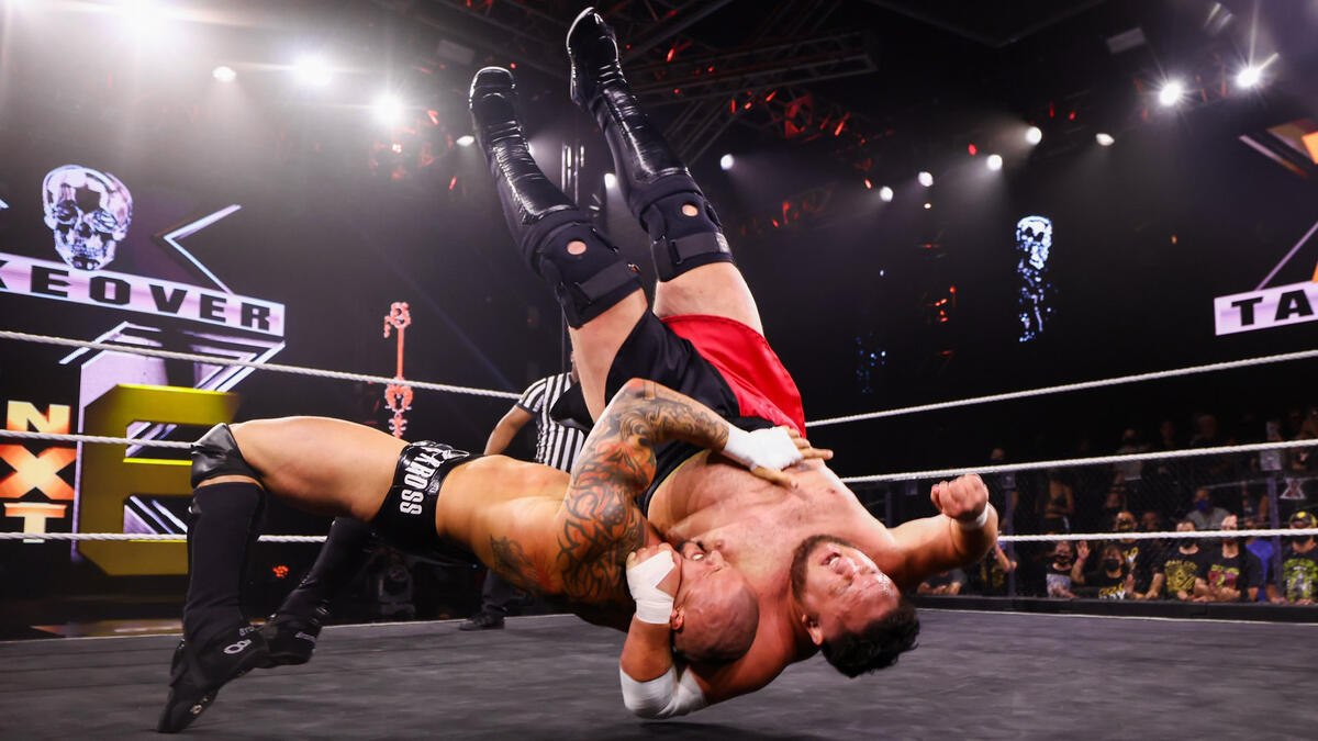 Karrion Kross Vs Samoa Joe Nxt Championship Match Photos Wwe