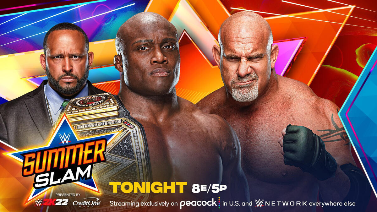 WWE Champion Bobby Lashley vs. Goldberg WWE