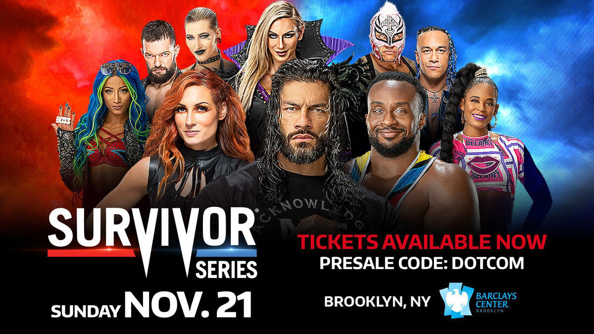 2021 Survivor Series tickets available this Friday (PreSale tickets