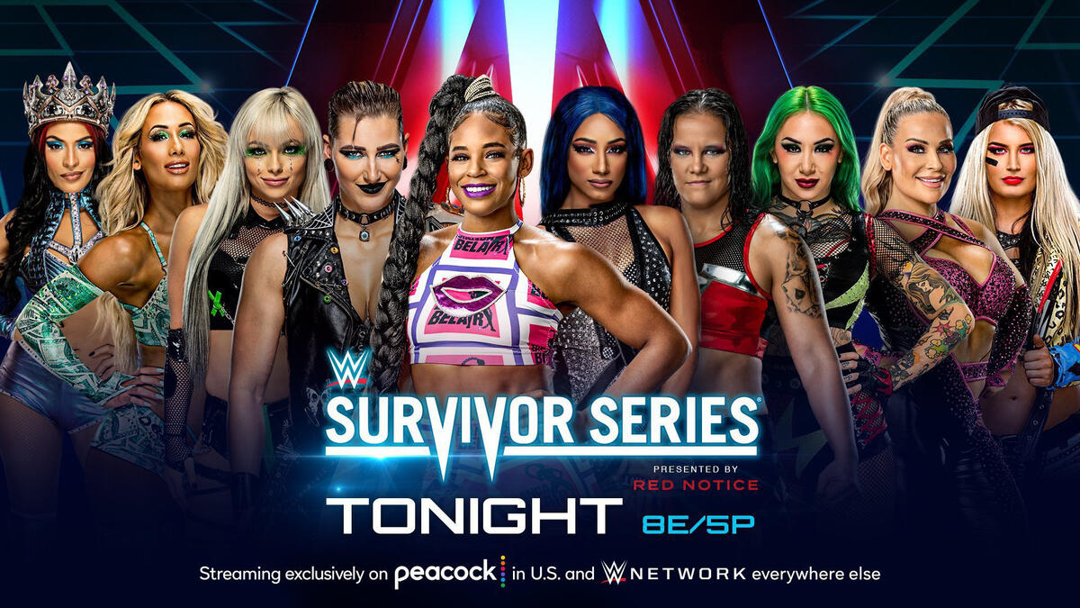 Team Raw vs. Team SmackDown (Women’s 5on5 Traditional Survivor Series