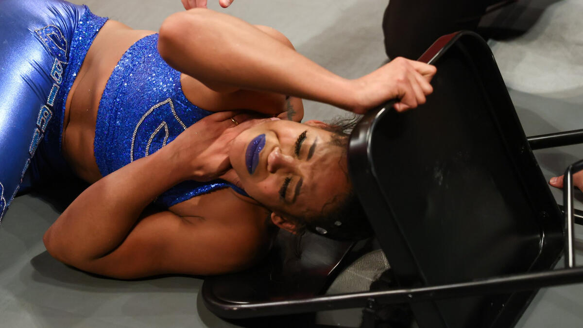 Bianca Belair ruled out of action due to throat injury | WWE