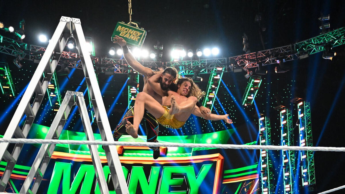 2022 Men's Money in the Bank Ladder Match photos WWE