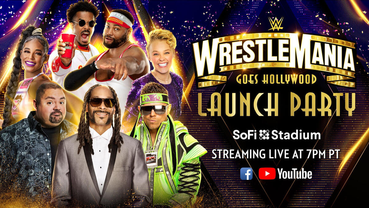 SoFi Stadium - The star-studded WWE WrestleMania 39 Launch