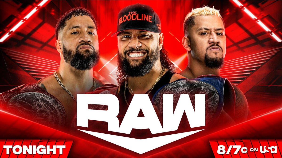 The Bloodline kicks off Monday Night Raw WWE