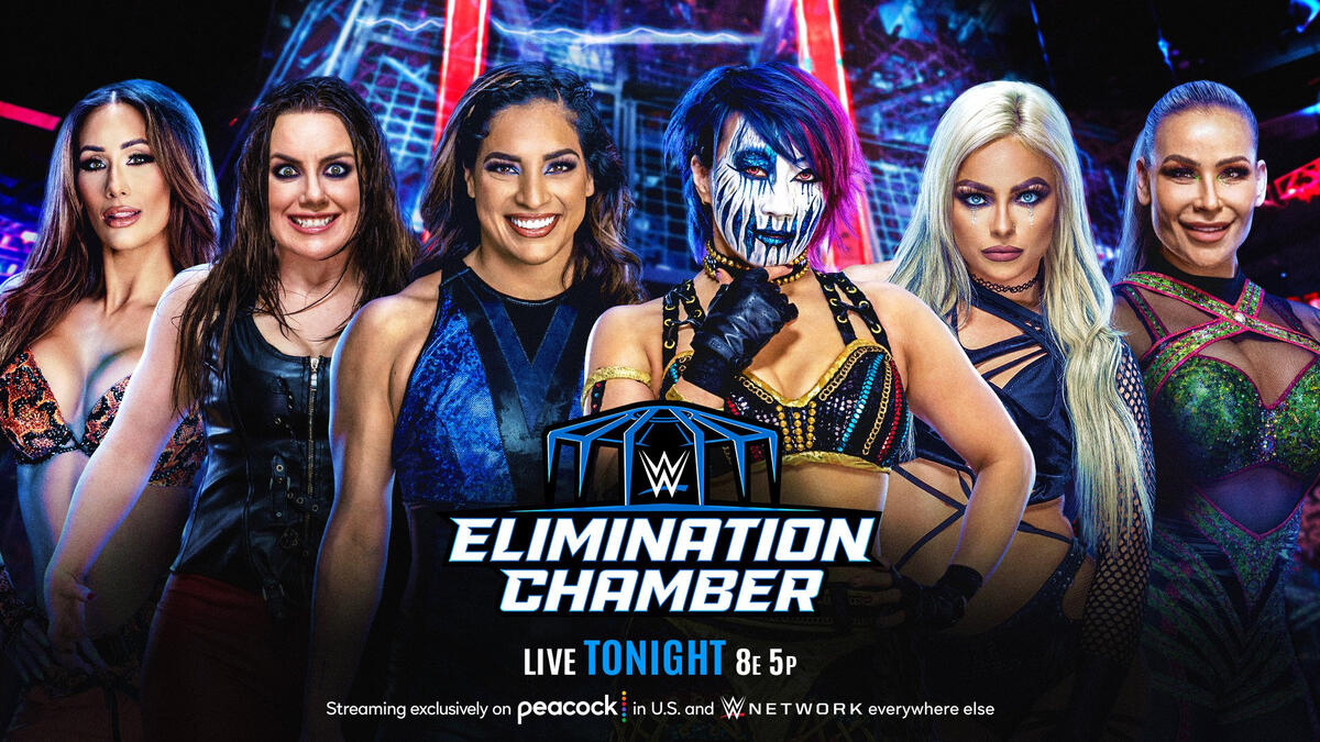Elimination Chamber Match to determine challenger to the Raw Women’s Title at WrestleMania WWE