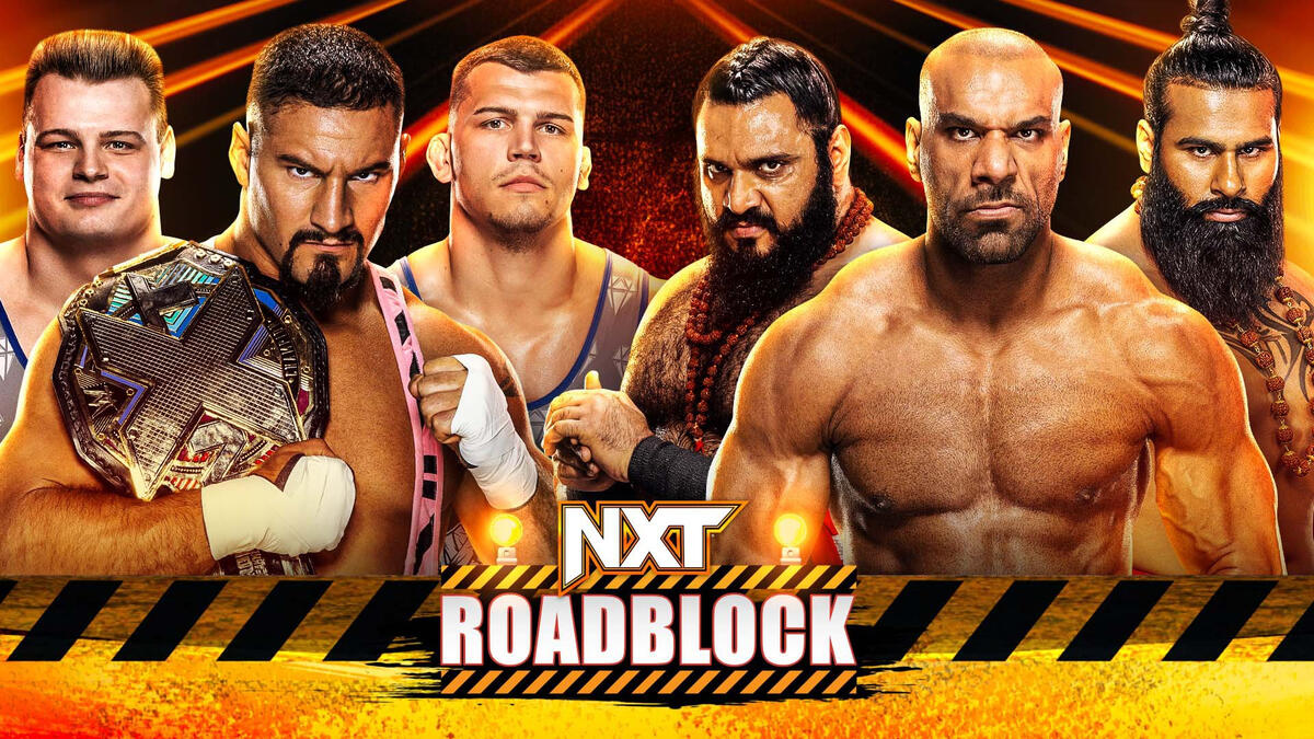 Bron Breakker teams with The Creed Brothers to face Jinder Mahal