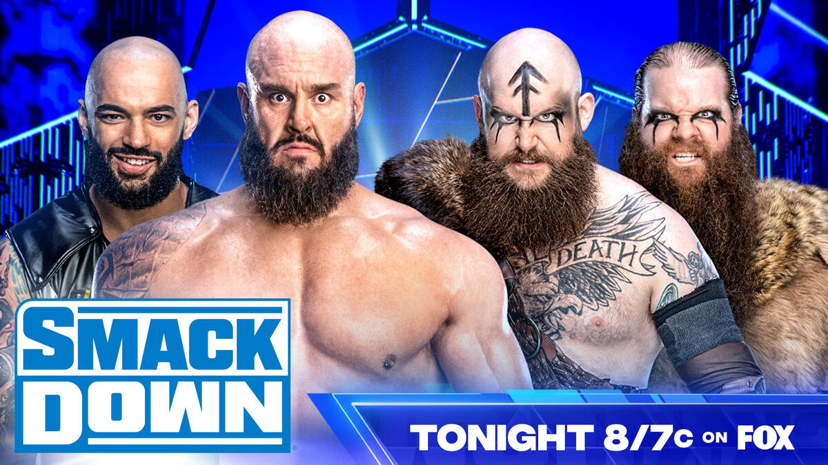 Braun Strowman and Ricochet look for retribution against The Viking Raiders