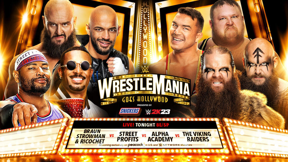 Men's WrestleMania Showcase Match WWE